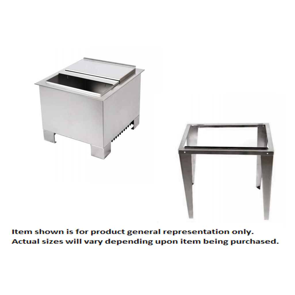 Ice Chest/Leg Standard Combo-Postmix 15" W x 22" L