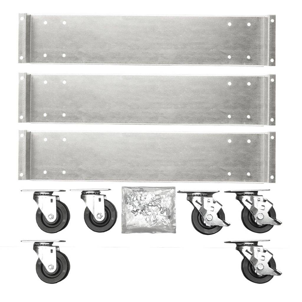Caster Set, 3" Diameter, 3 w/ Brake, 6/Set