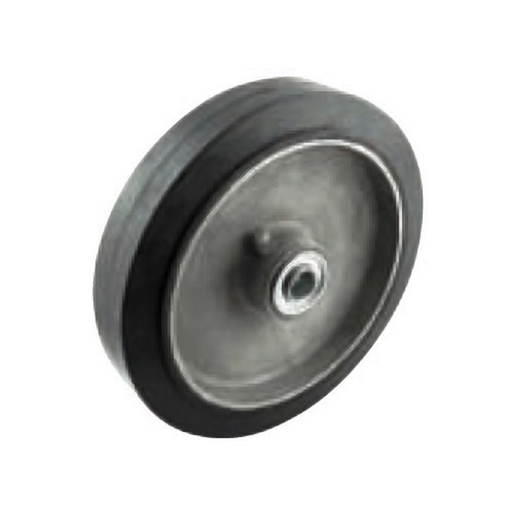 Wheel-Molded Rubber/Aluminum Core 1-5/8" x 8" Diameter