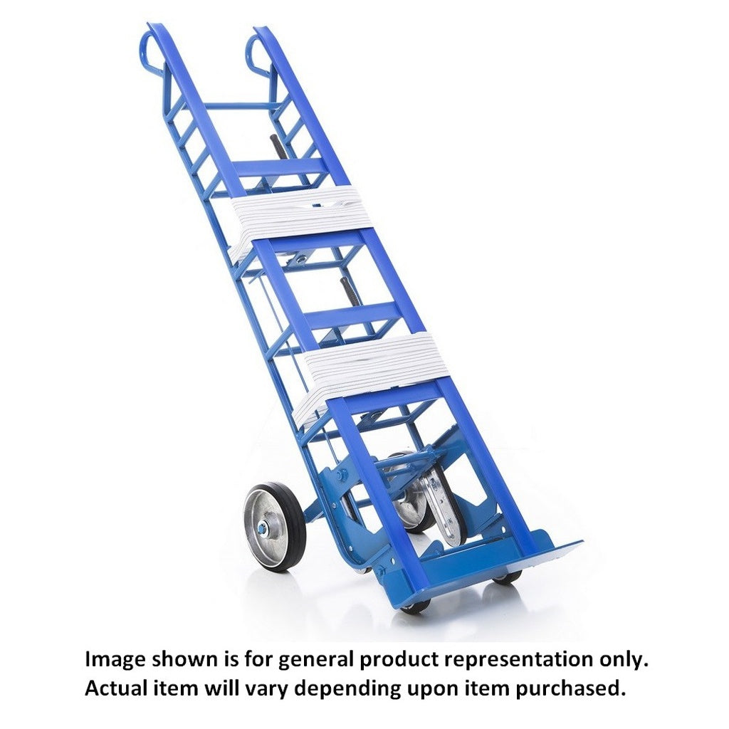 Dutro Brute Hand Truck with Safety Brake, 78" Tall, 8" Toe, Blue