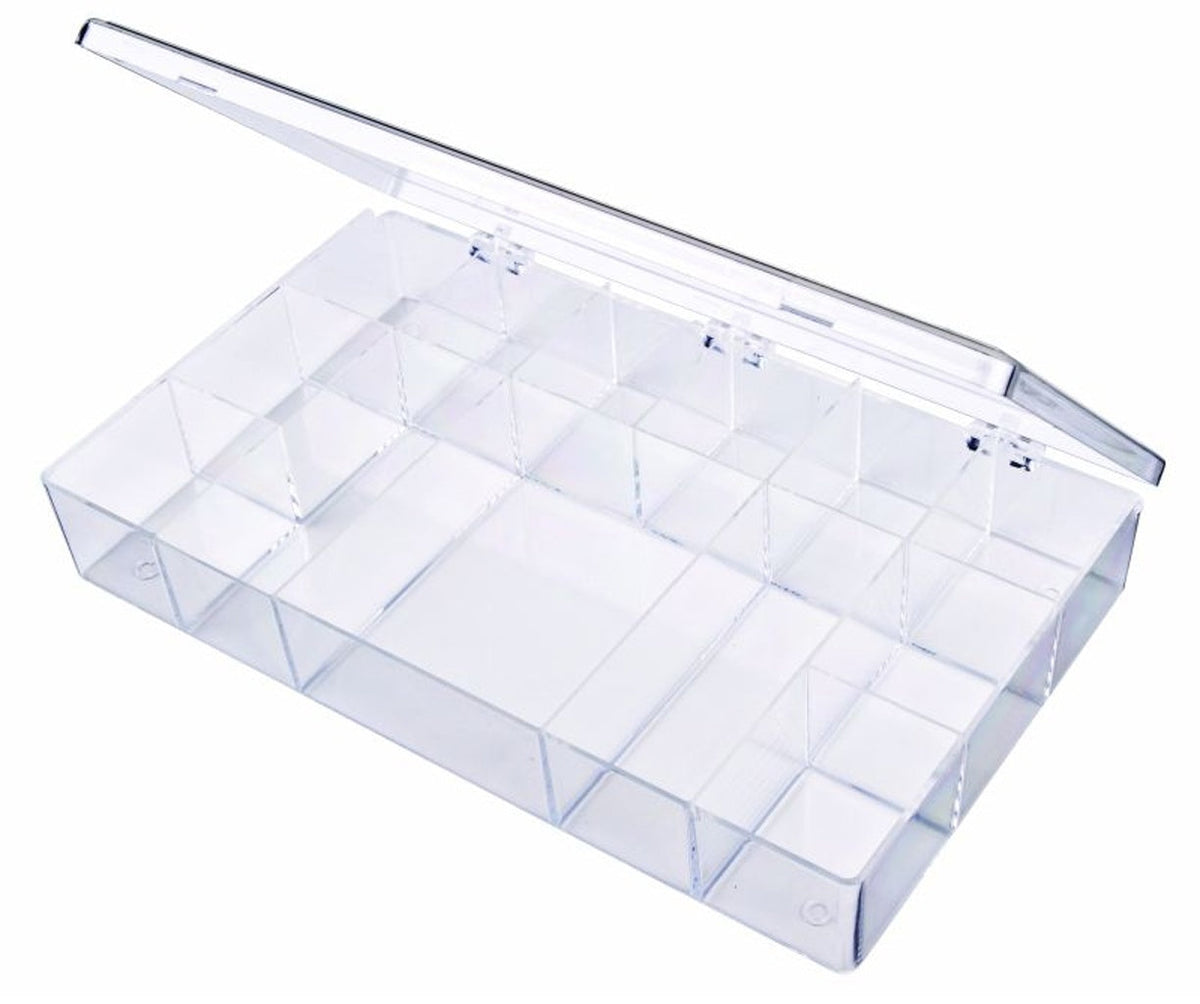 Flambeau Parts Box, 13 Compartments, Non-Adjustable Dividers