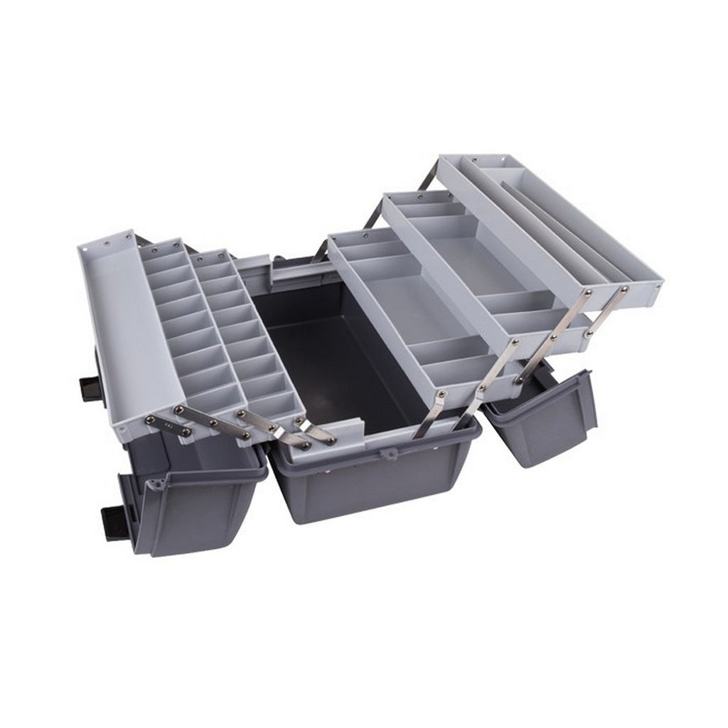 Flambeau Tool Box with Cantilever Trays, 36 Compartments