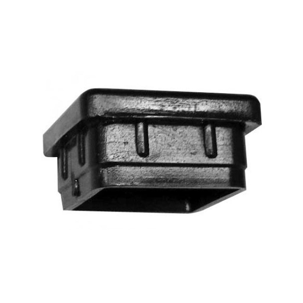 Finish End Cap-For Bag-in-Box Shelves Black