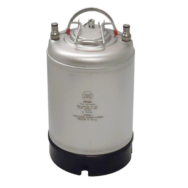 2.5 Gallon Ball Lock Keg with Strap Handle