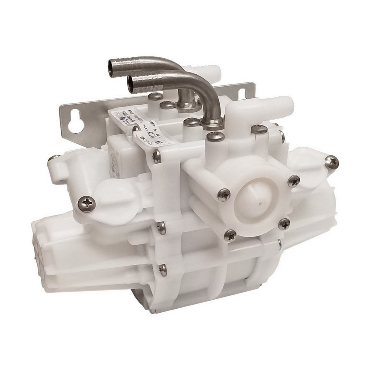 Shurflo Brix Pump-white, 3/8"B'S-Stainless Steel (7.7:1 Ratio)