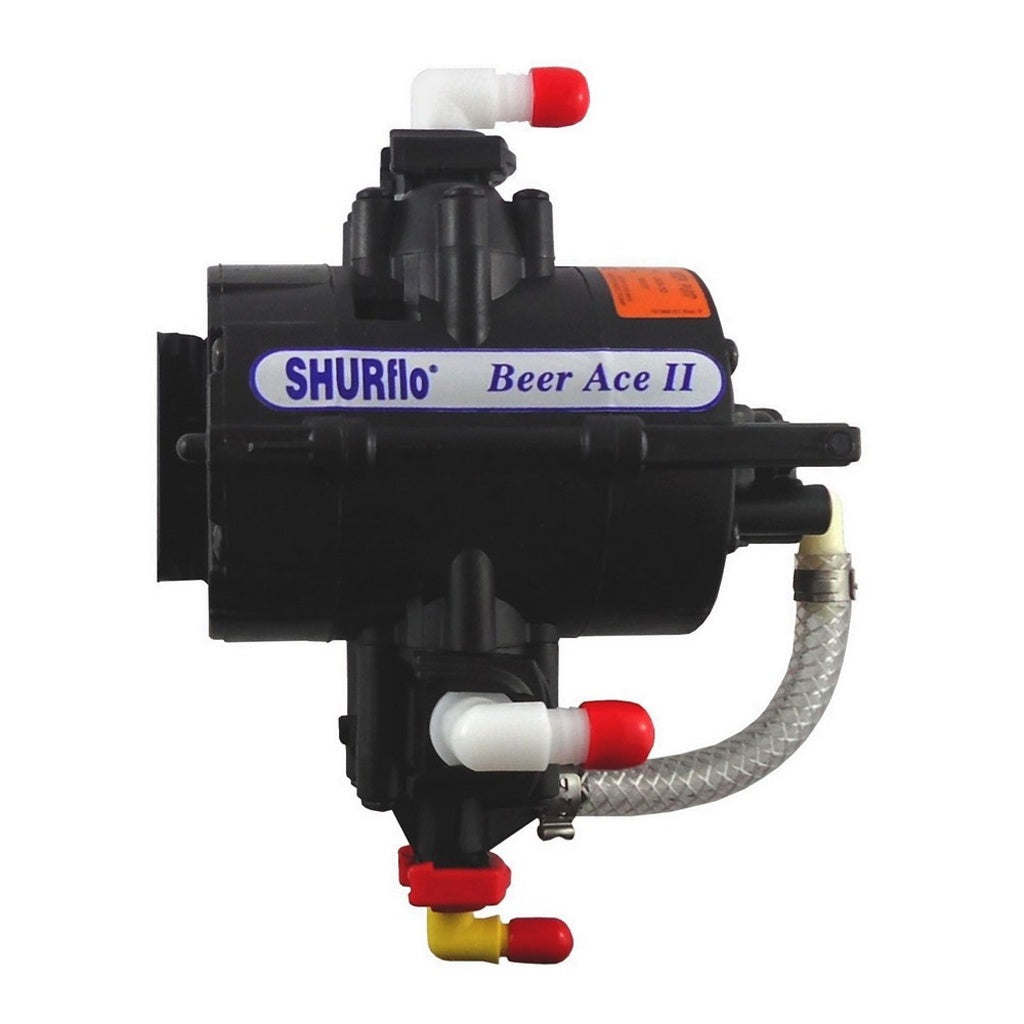 Shurflo Beer Ace II Pump, 3/8" Brabs (In/Out)
