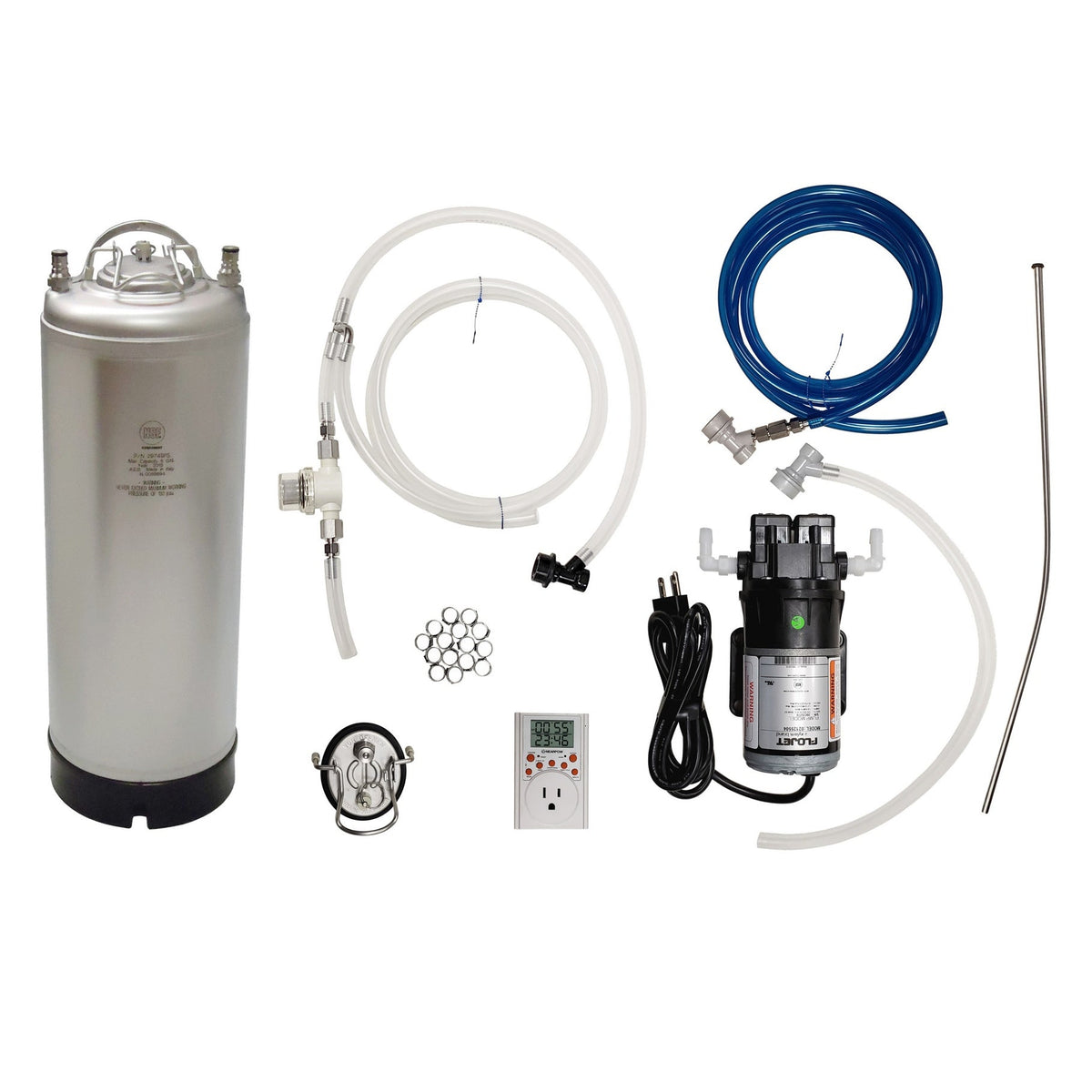 Foxx Cocktail Dispenser Kit 5 Gallon Product Tank