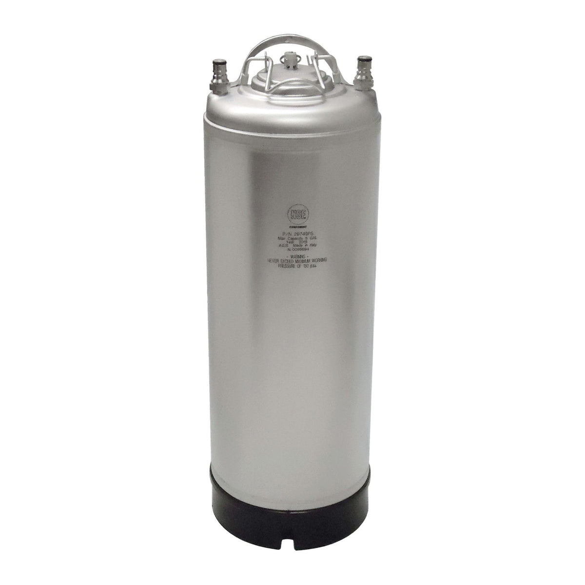 Agitating Tank-strap Handle, Ball-lock (5 Gal) Aeb