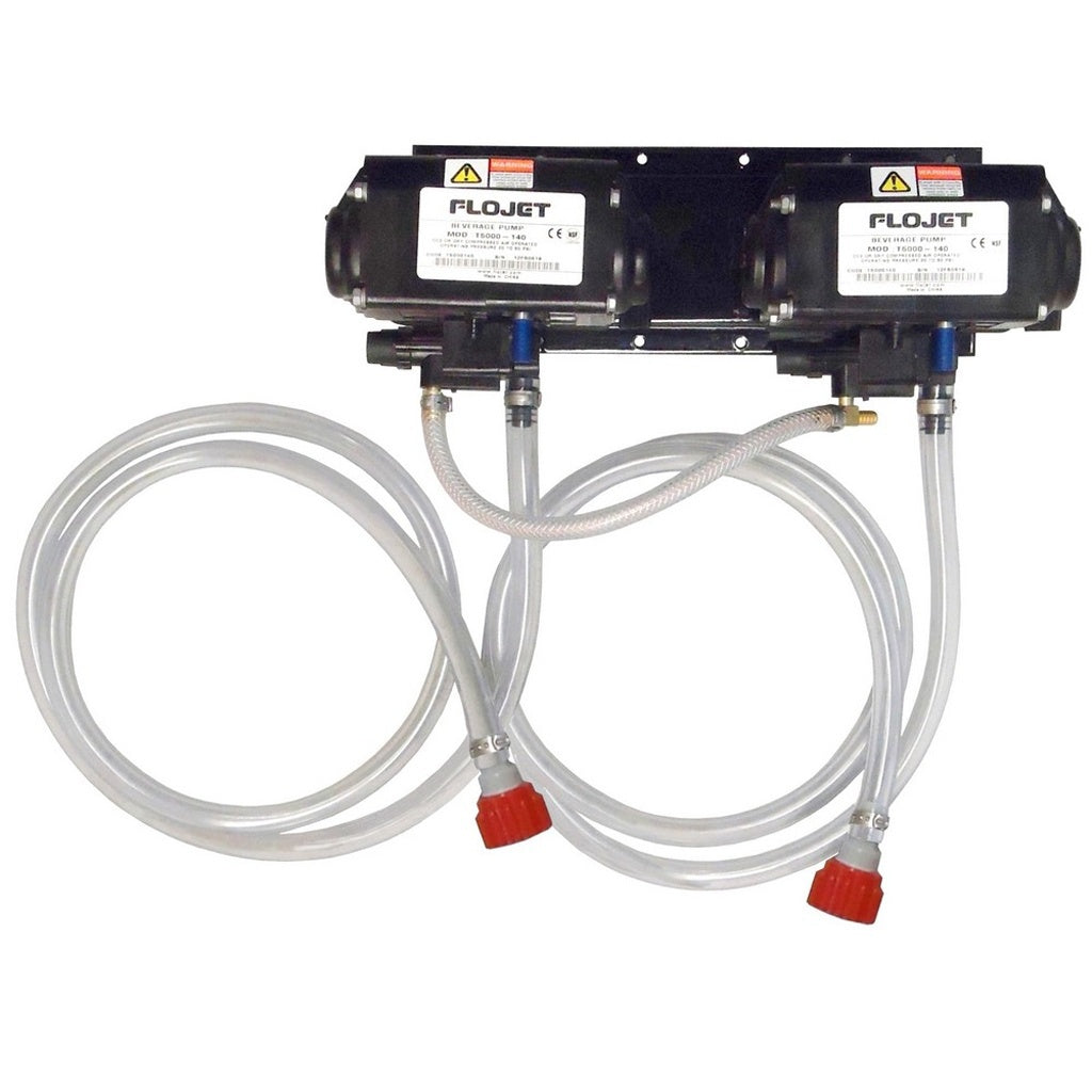 Flojet Syrup Pump & Bracket Assembly-Coke 2-Pump