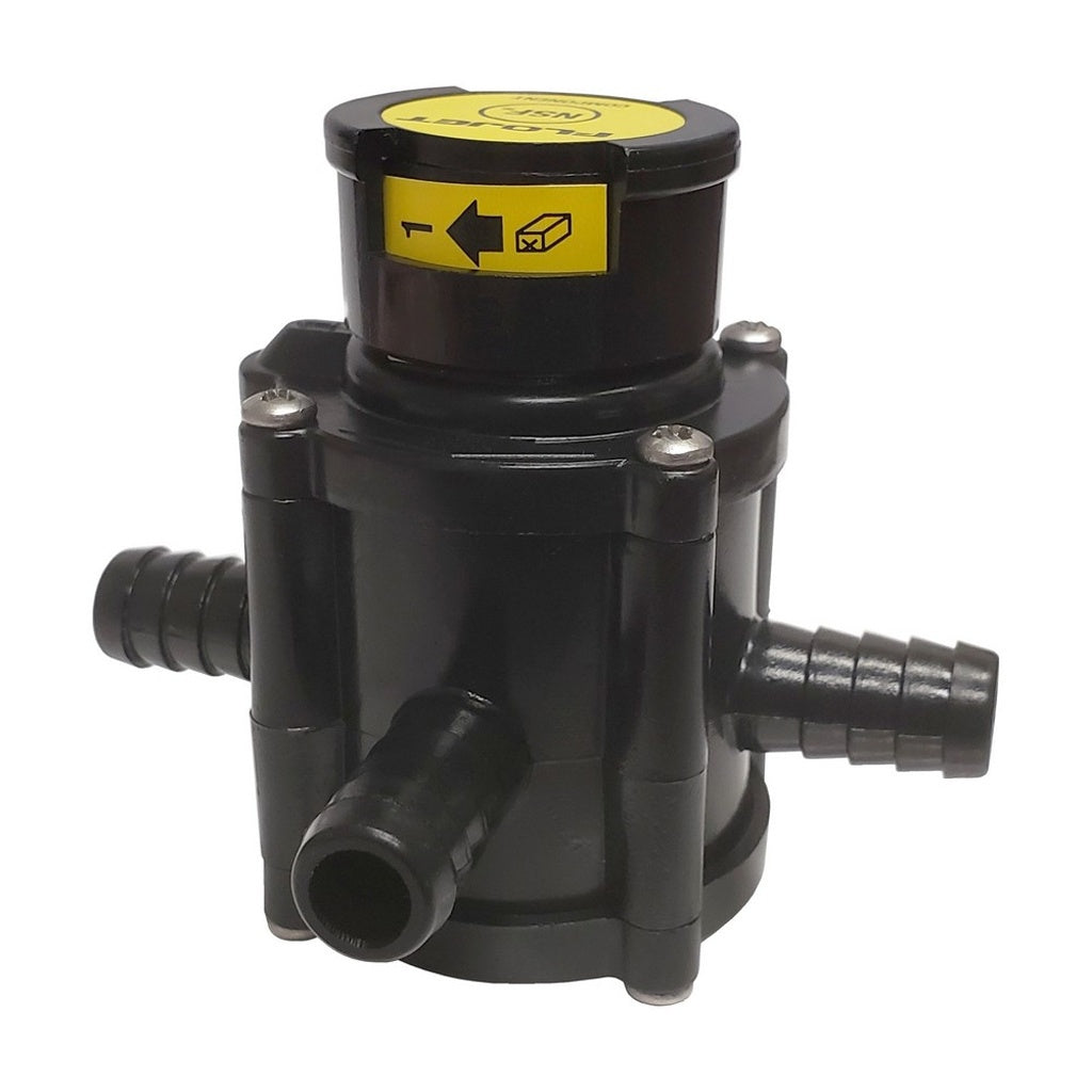 Flojet Transfer Valve, 3/8" Barbs