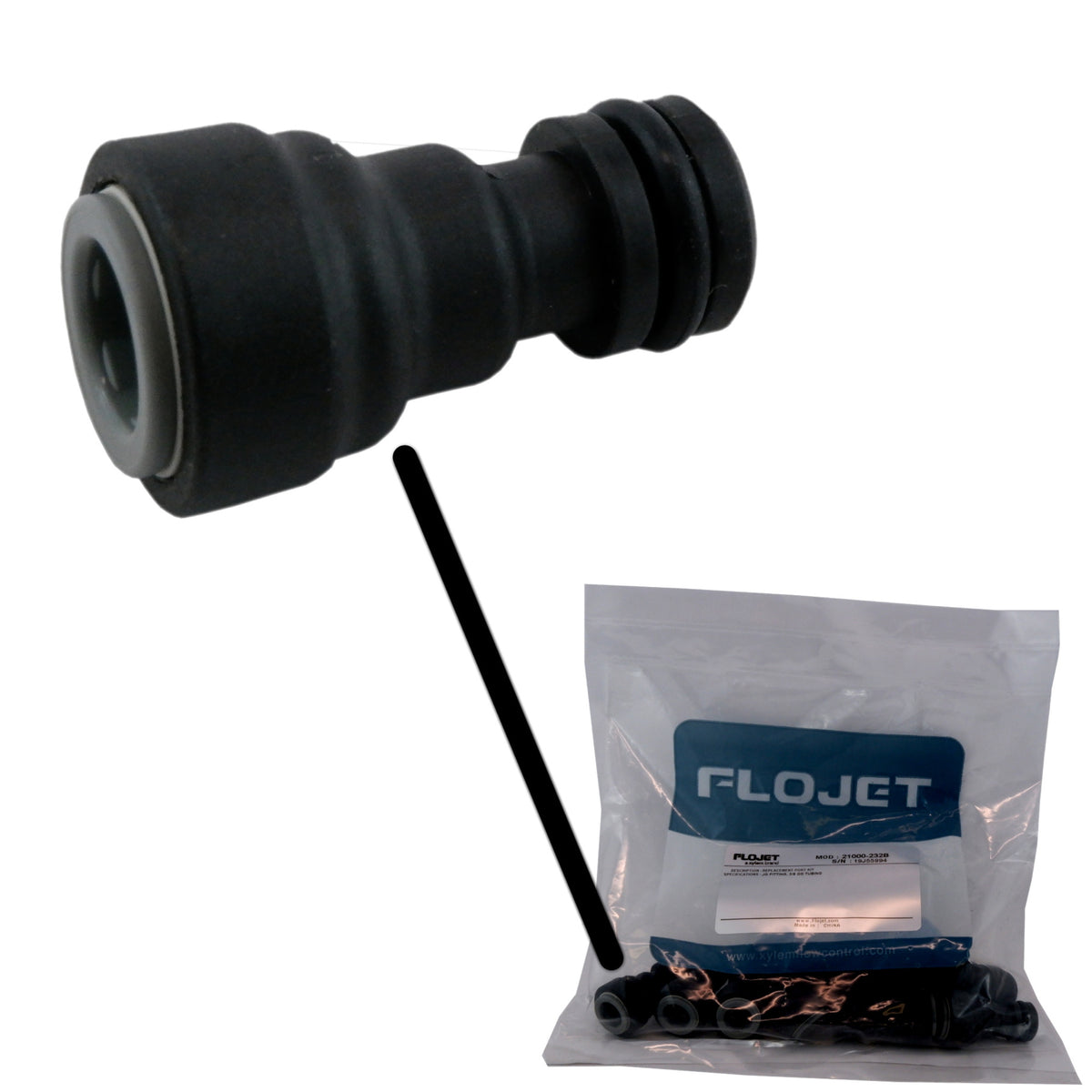 Flojet 3/8" Liquid Port Fitting (12 Pack)