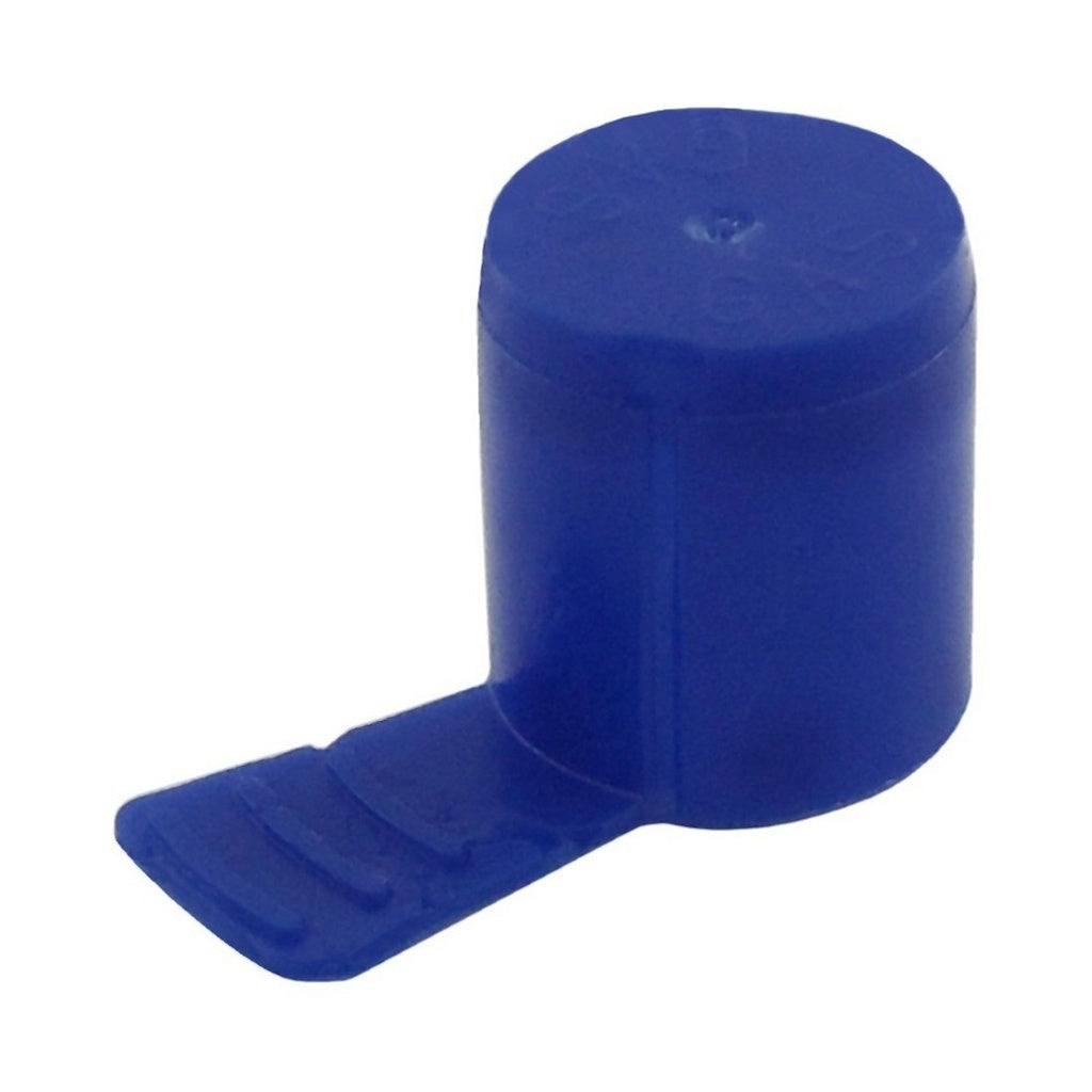 Tank Plug Cap-Tamper Evident, Ball-Lock Blue-Gas