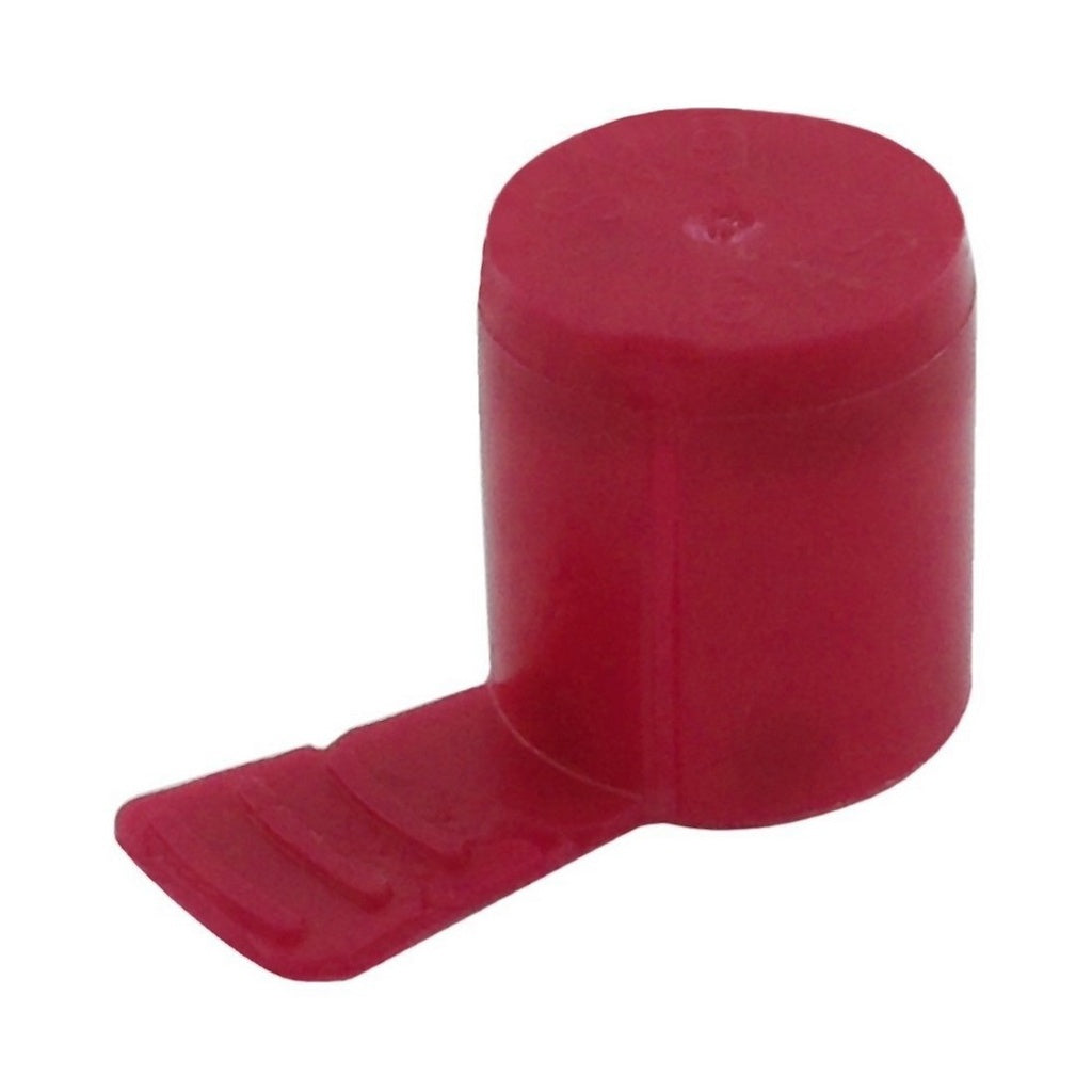 Tank Plug Cap-Tamper Evident, Ball-Lock Red-Gas