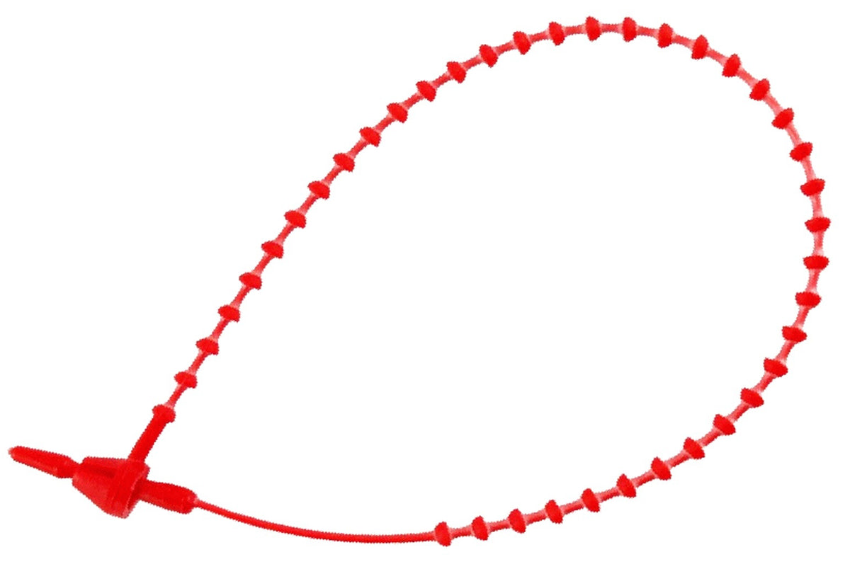 Secur-A-Tie, Tamper Evident Fastener Red