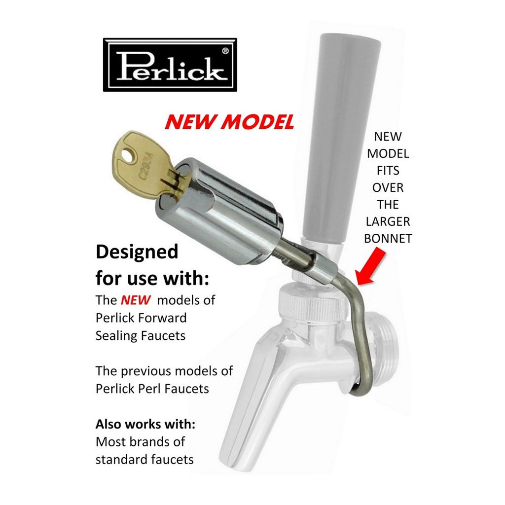 Perlick Faucet Lock, Universal Keyed Alike