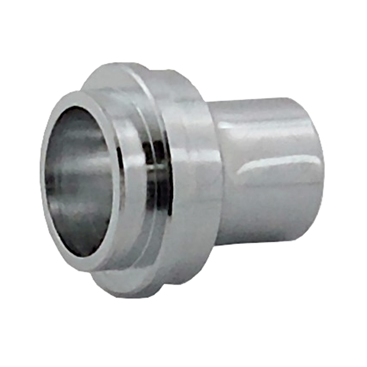 Krome Dispense Adapter, Faucet, 1/4" Female Flare To Coupling Ring Chrome