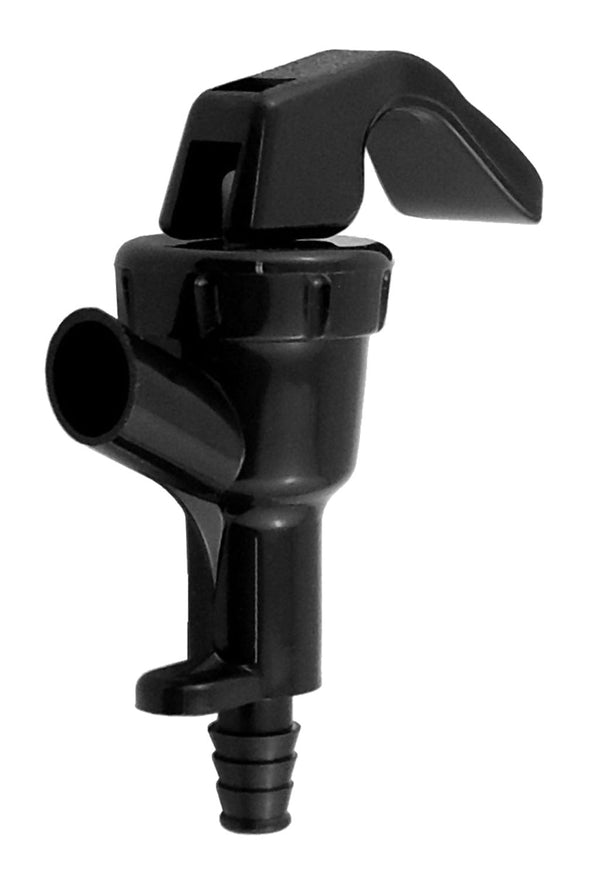 Tomlinson CBT Self-Closing Faucet, NSF, Plastic, 1/4" Barb