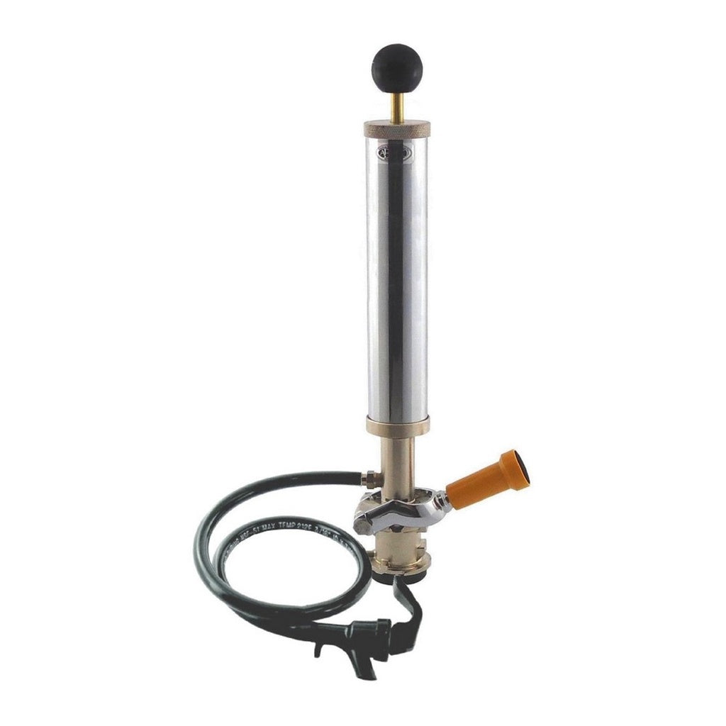 ABECO Picnic Pump, 8" Cylinder, American Sankey, Gold Lever