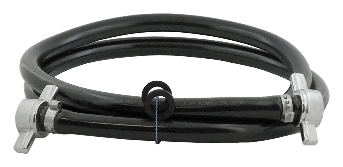Jumper-Port Dispenser, Black 3/8" ID x 5'L Wing Pb