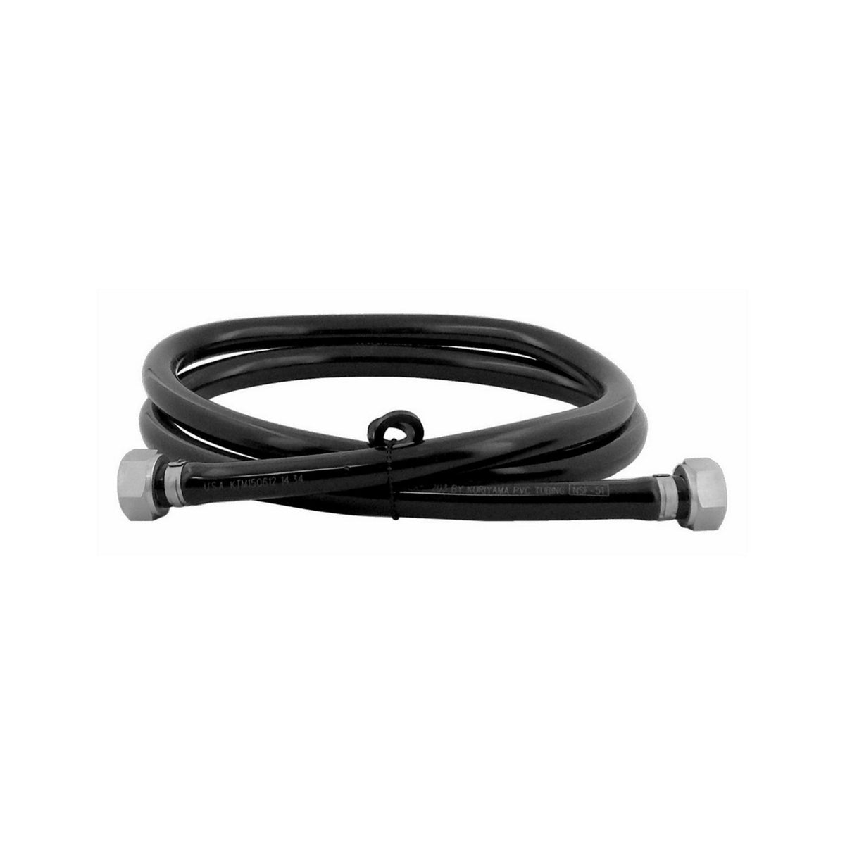 Jumper-Port Dispenser, Black 3/8" ID x 5'L Hex Pb