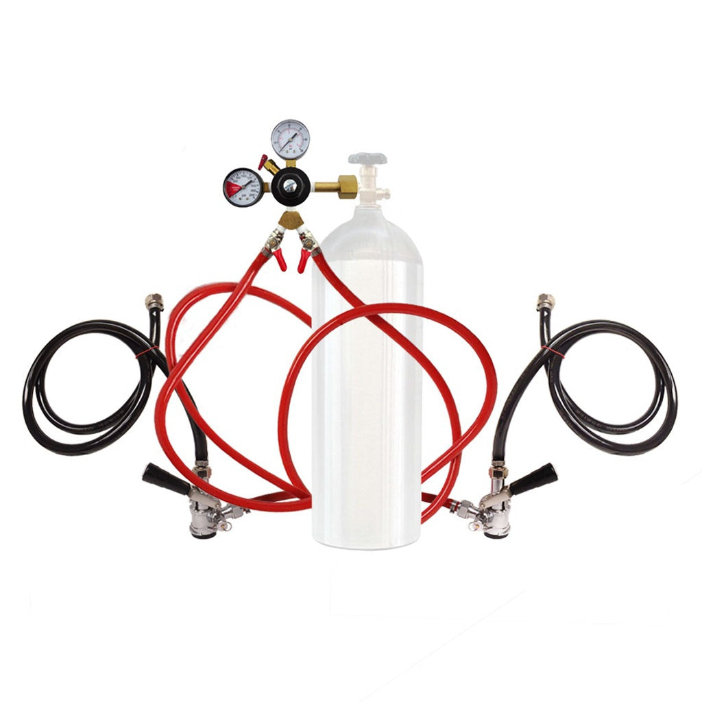 Tapping Kit-american Sanke (2-Coupler) Plated Brass