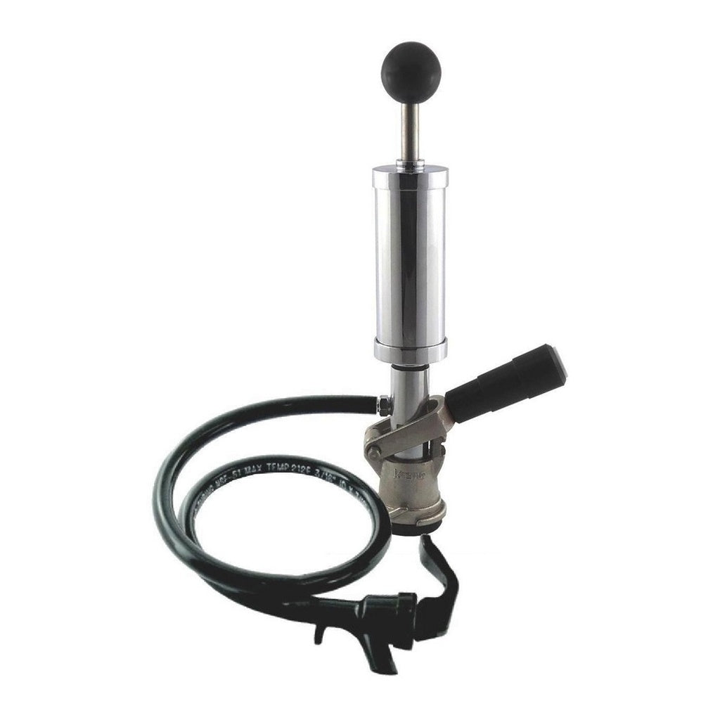 Krome Dispense Party/Picnic Pump, American Sankey, Brass Body, 4" Length