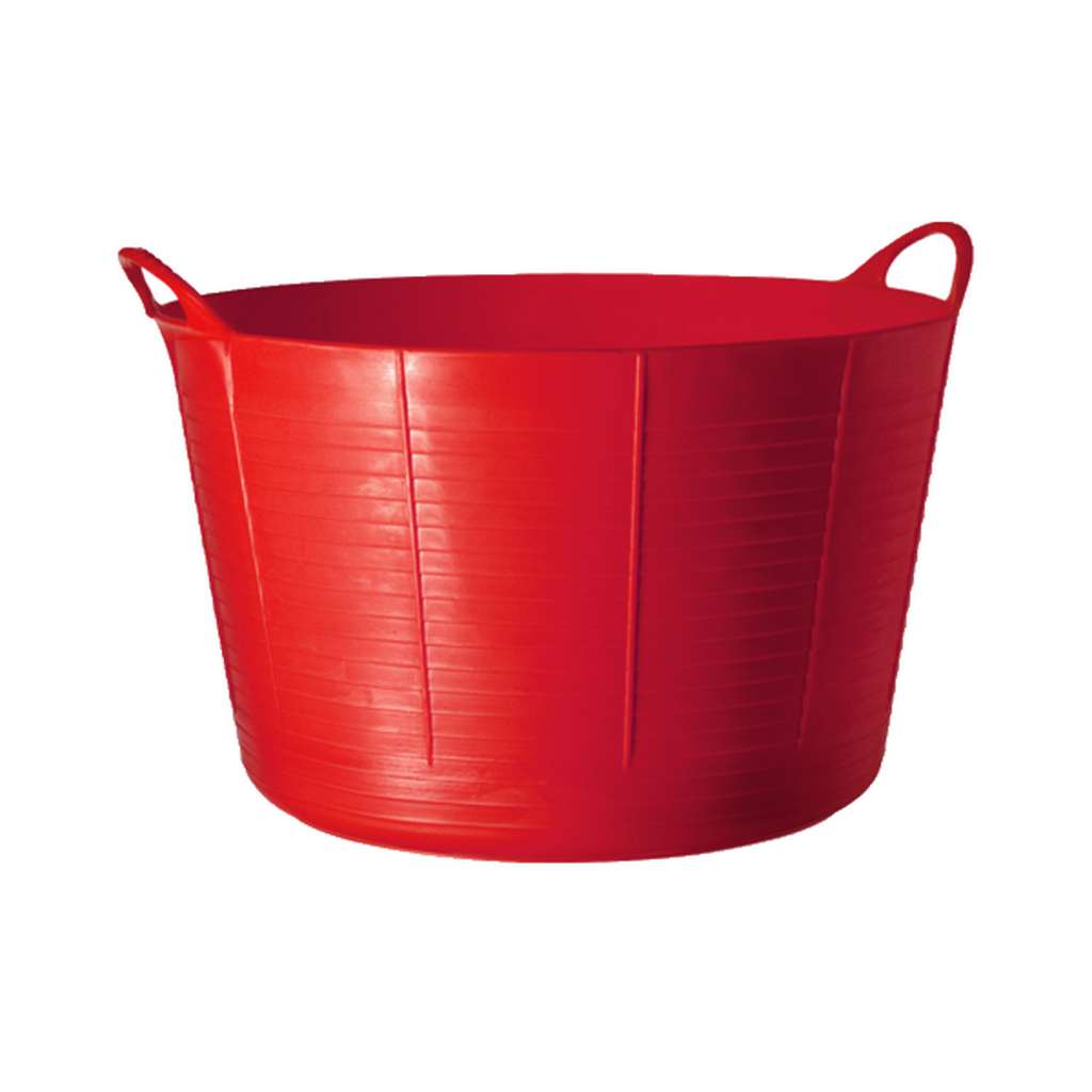 Gorilla Tub Tubtrug Flexible Tub, 19.8 Gallons, Red
