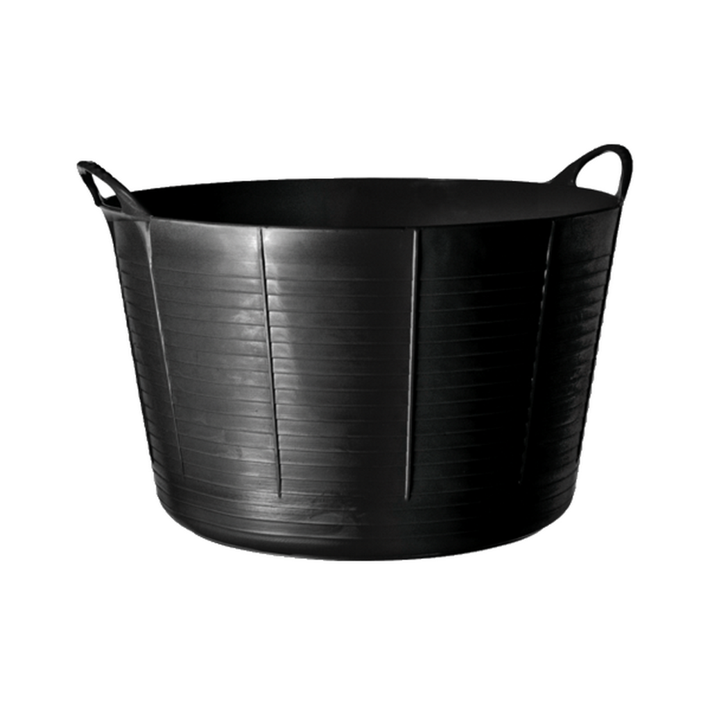 Gorilla Tub Tubtrug Flexible Tub, 19.8 Gallons, Black