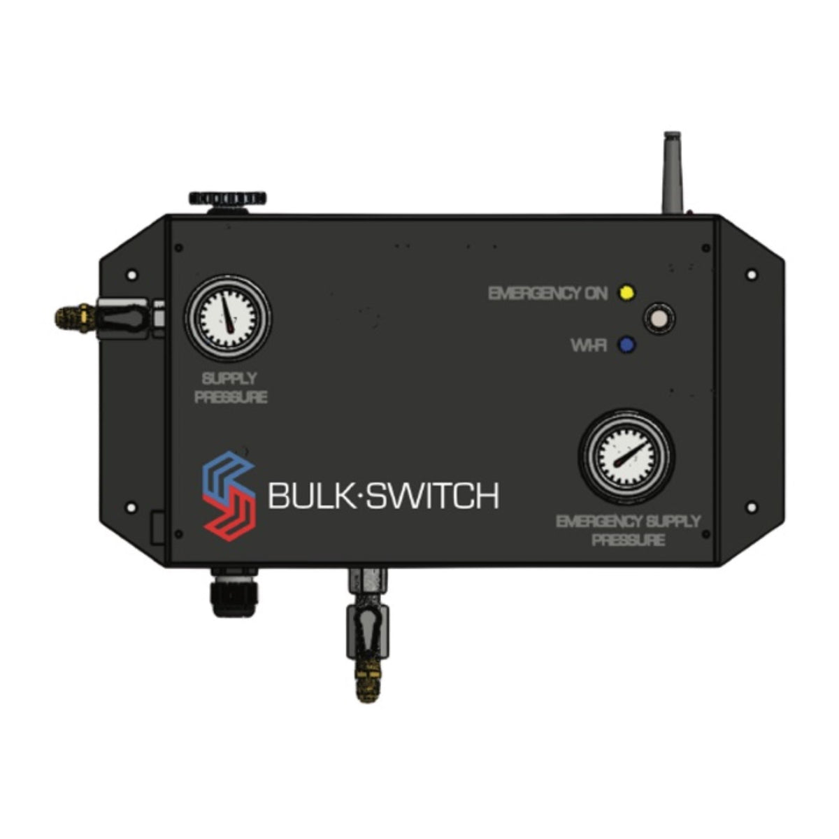 Milcarb Bulk Switch Auto CO2 Changeover, 2 Cylinders