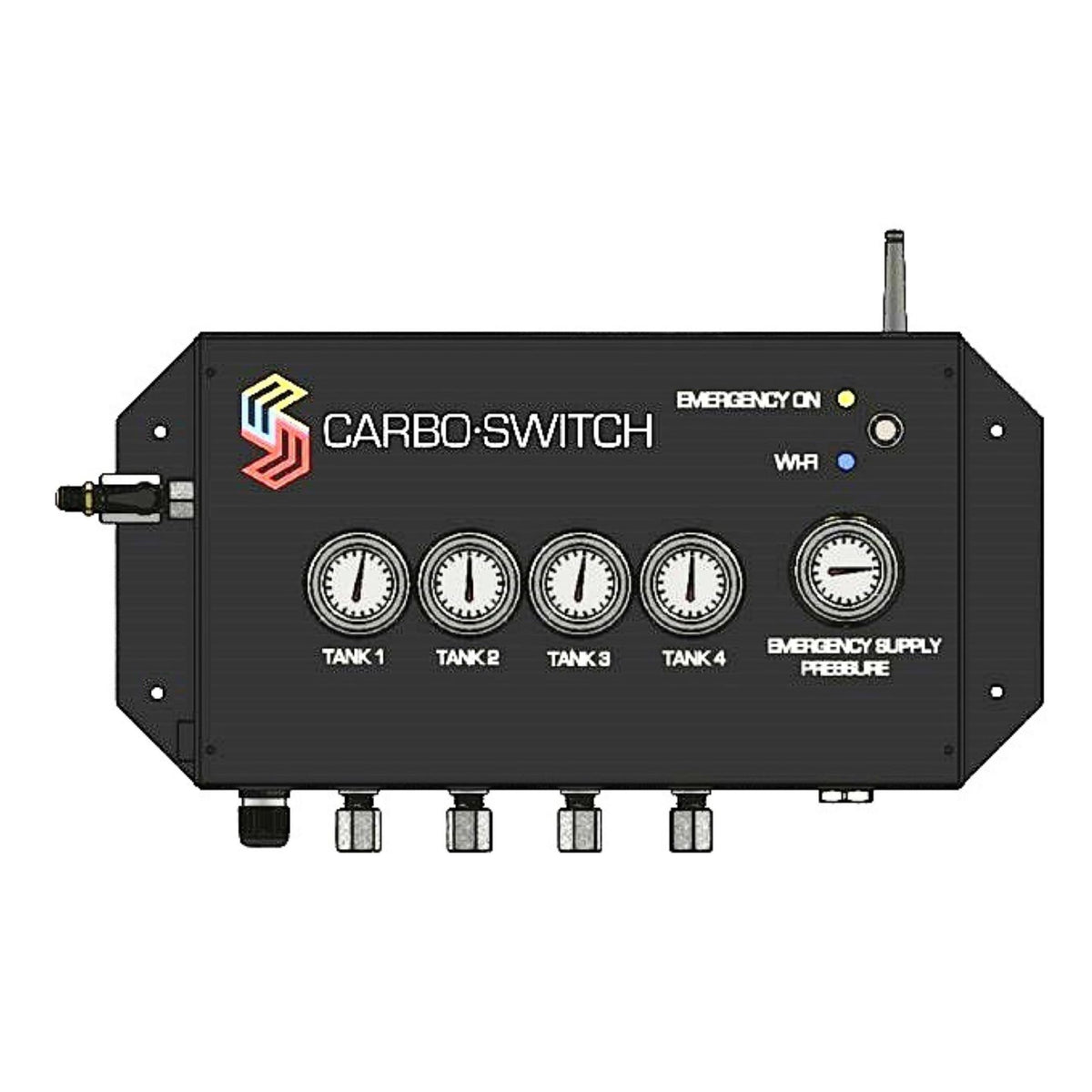 Milcarb Carbo-Switch Auto CO2 Changeover, 5 Cylinders