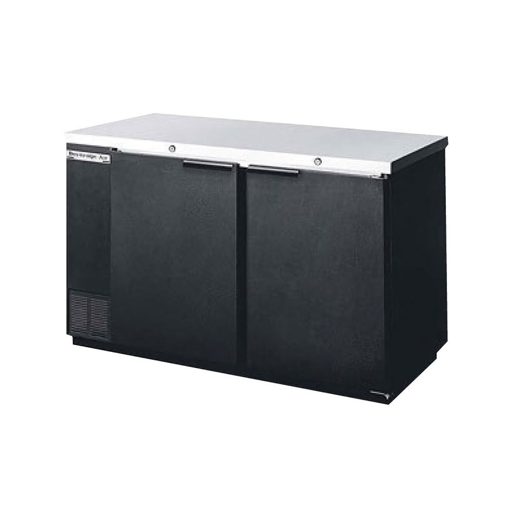 Beverage-Air Back Bar Cooler, 2-Doors/4-Shelves (2 Keg) Beverage-air