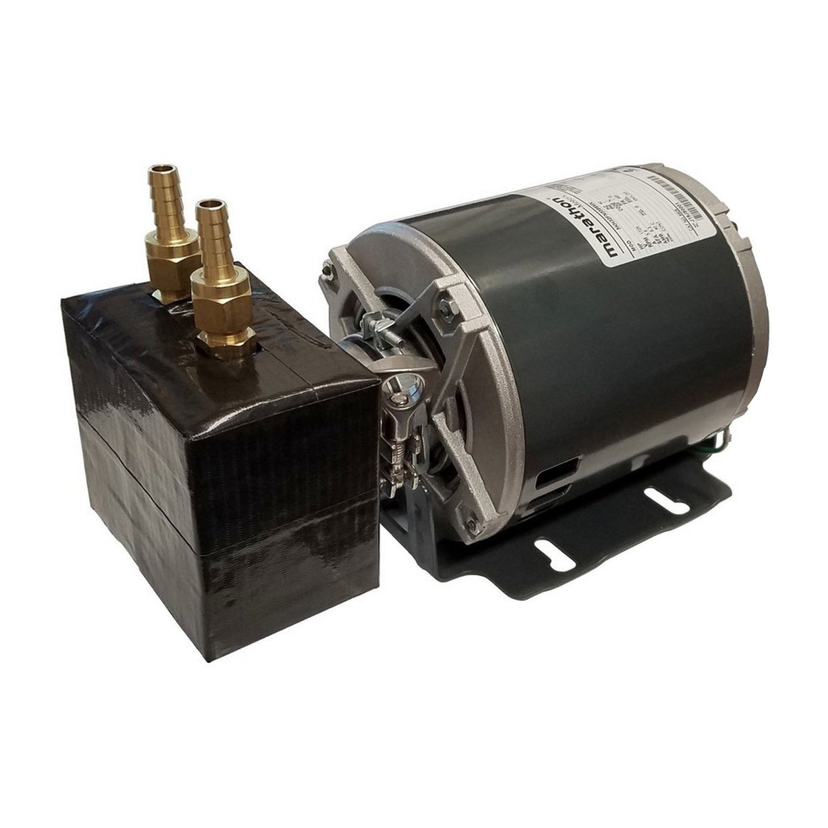 Leeson Pump/Motor Assembly, No Cord, 1/3 HP, 115V/220V, 100 GPH, 170 PSI, Marathon