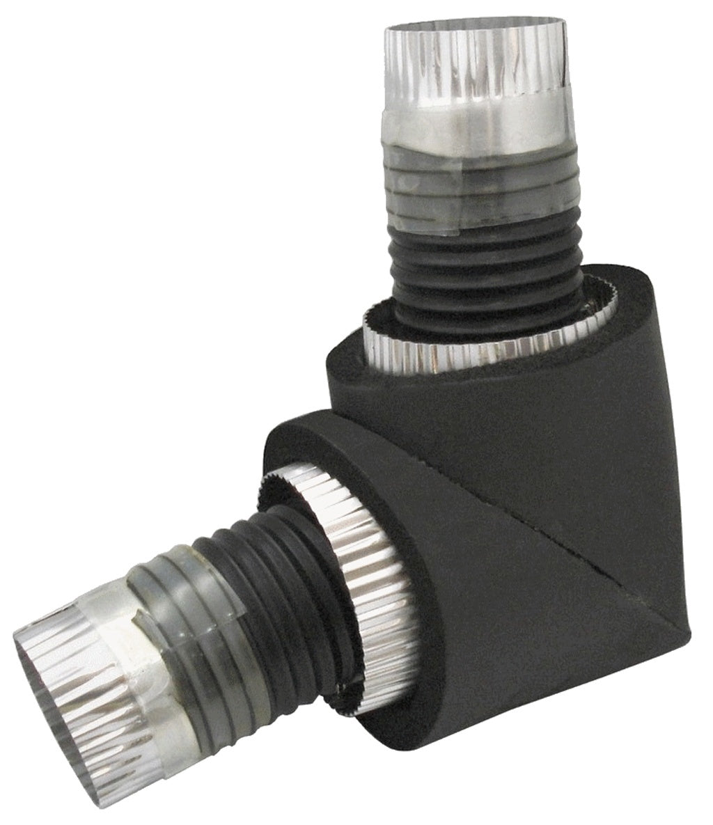 Perlick Insulated 90° Elbow, 3" Diameter to 4" Diameter