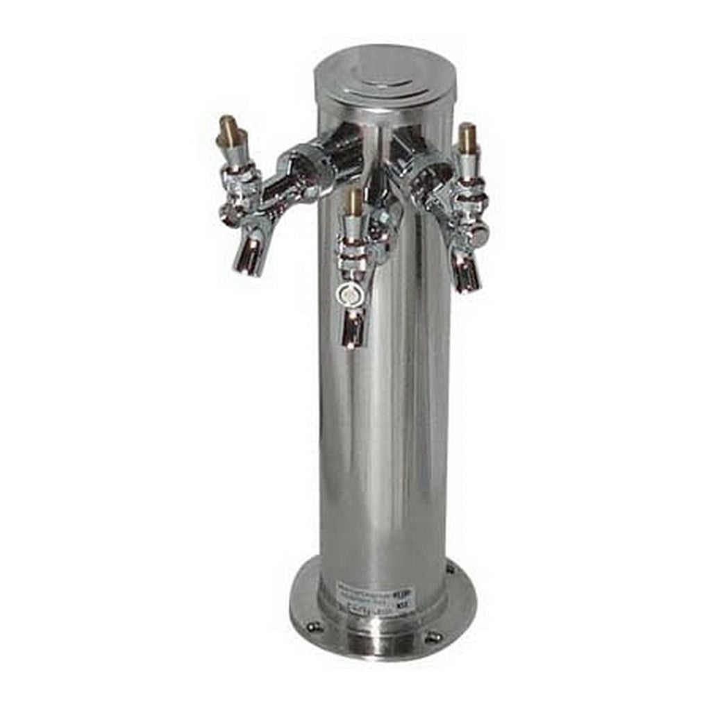 ABECO Column, 3" Diameter, 3 Faucets, Glycol Cooled