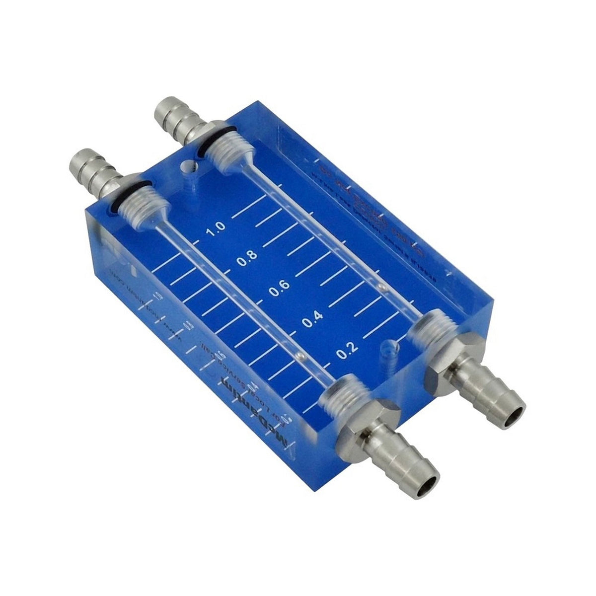 McDantim Dual In-Line Leak Indicator, 3/8" Barbs