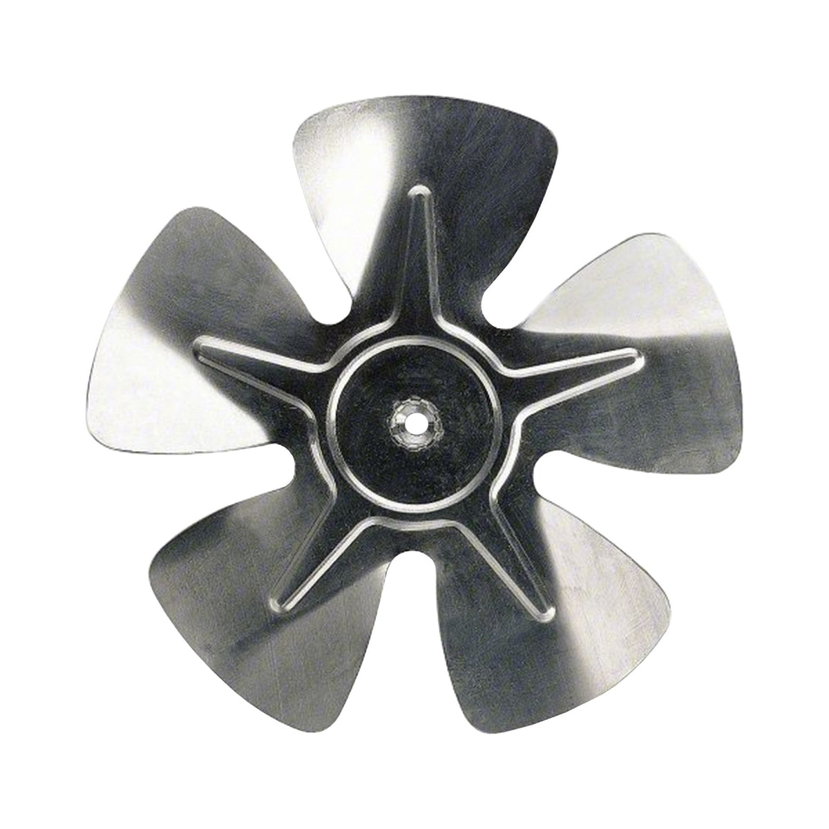 Fan Blade-5 Bladed 21°-Pitch 1/4"-Bore 7" Diameter