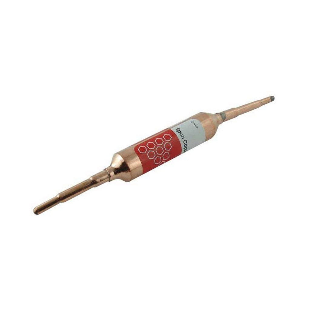 Supco Copper Filter Drier, In: 3/16" 1/4" 5/16", Out: 5/16", 1/2 to 3/4 Ton Capacity