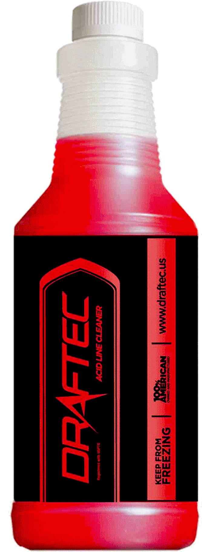 Draftec Acid Line Cleaner, Red, 32 oz