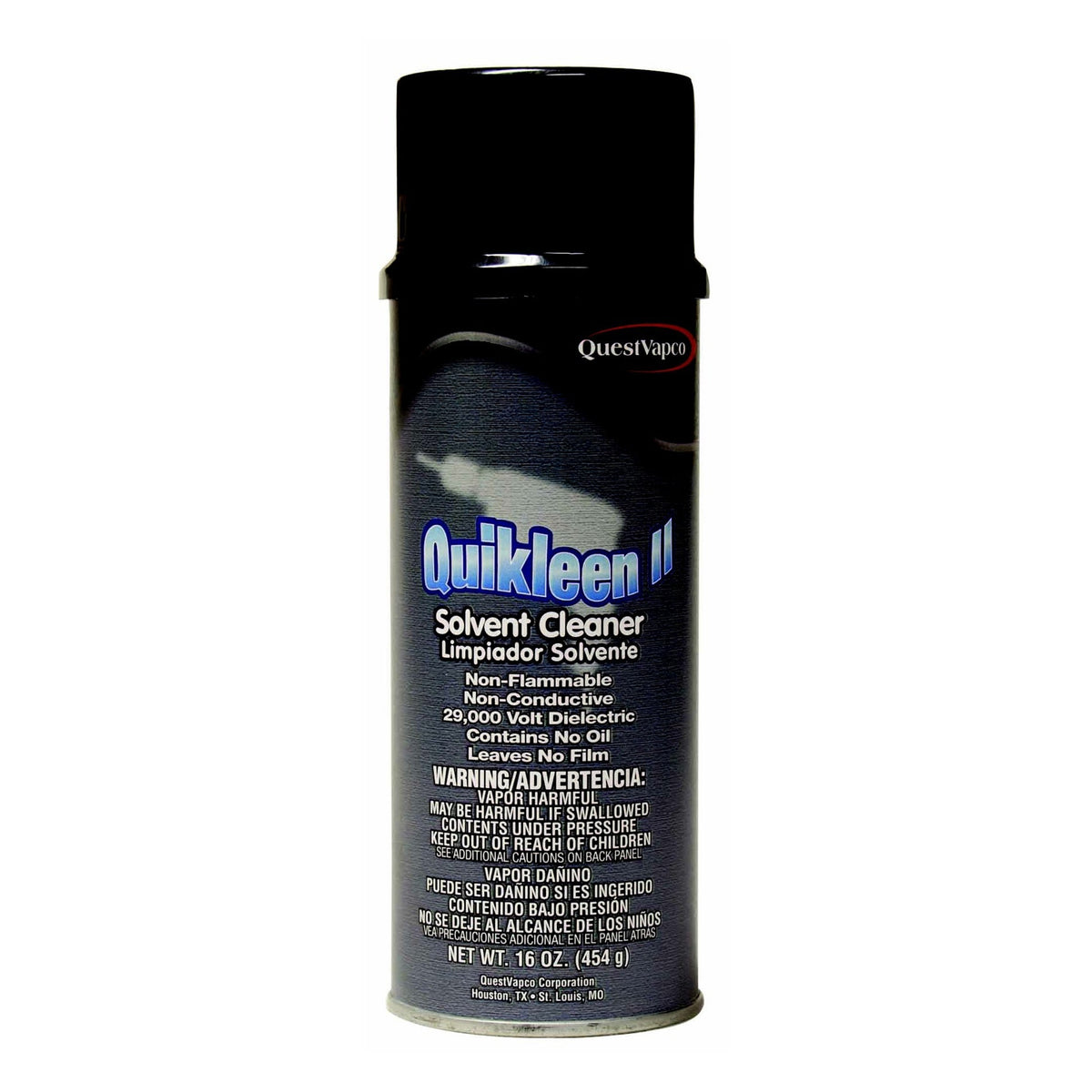 QuestVapco Quikleen II, Electrical Contact Cleaner, 16 Oz