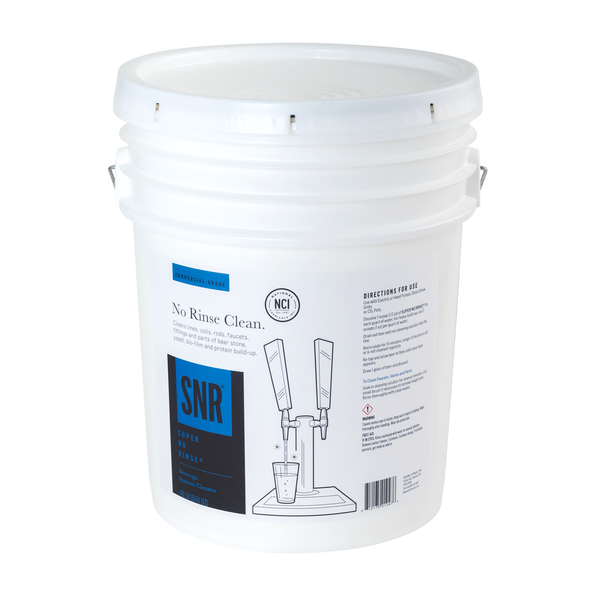 National Chemicals SNR, Powdered Line Cleaner, 40 lb