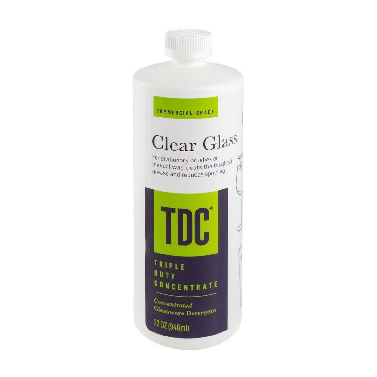 National Chemicals TDC, Manual Glassware Detergent 32 Oz