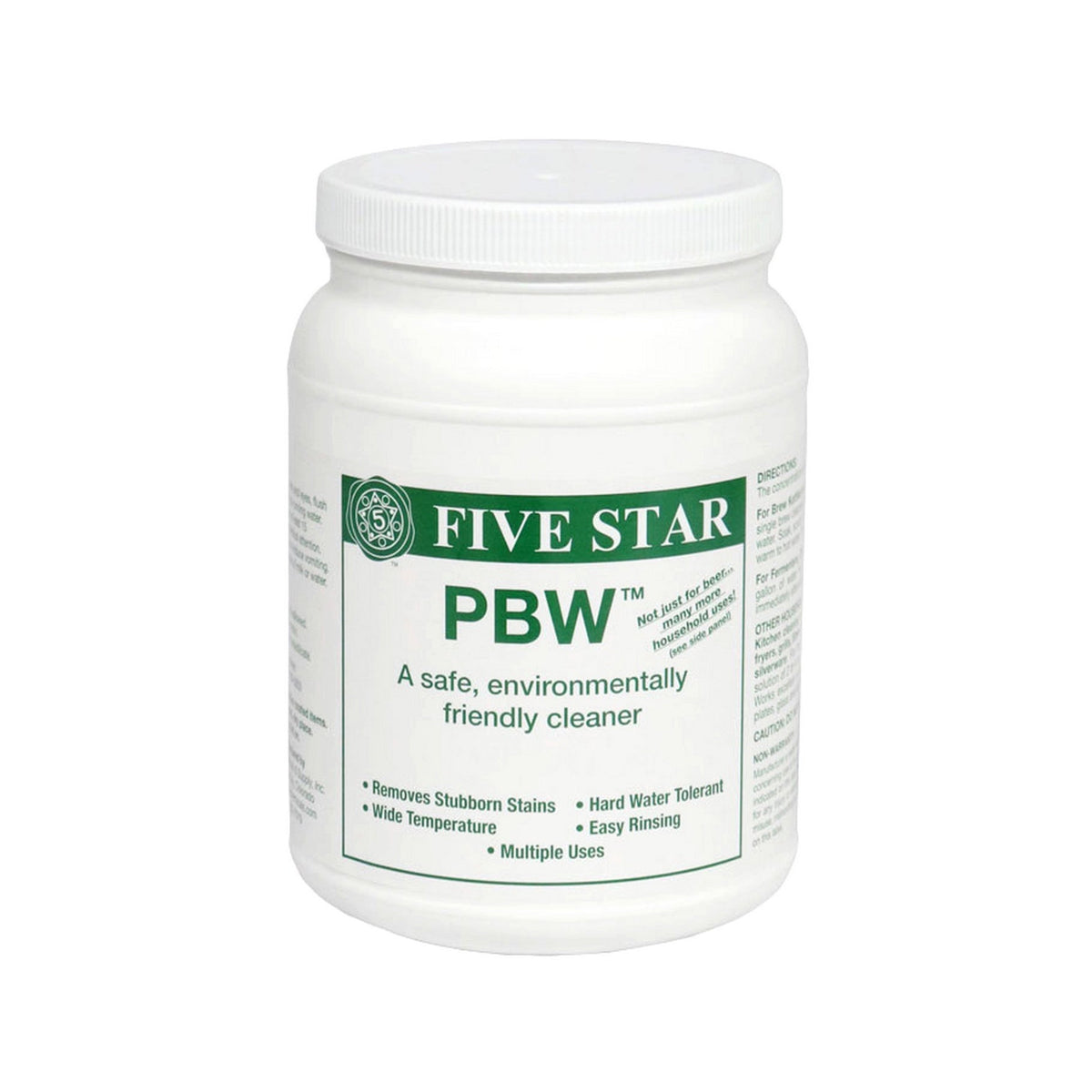Five Star PBW, Powdered Brewery Wash, 4 lb