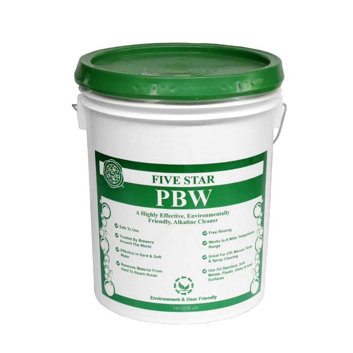Five Star PBW, Powdered Brewery Wash, 50 lb