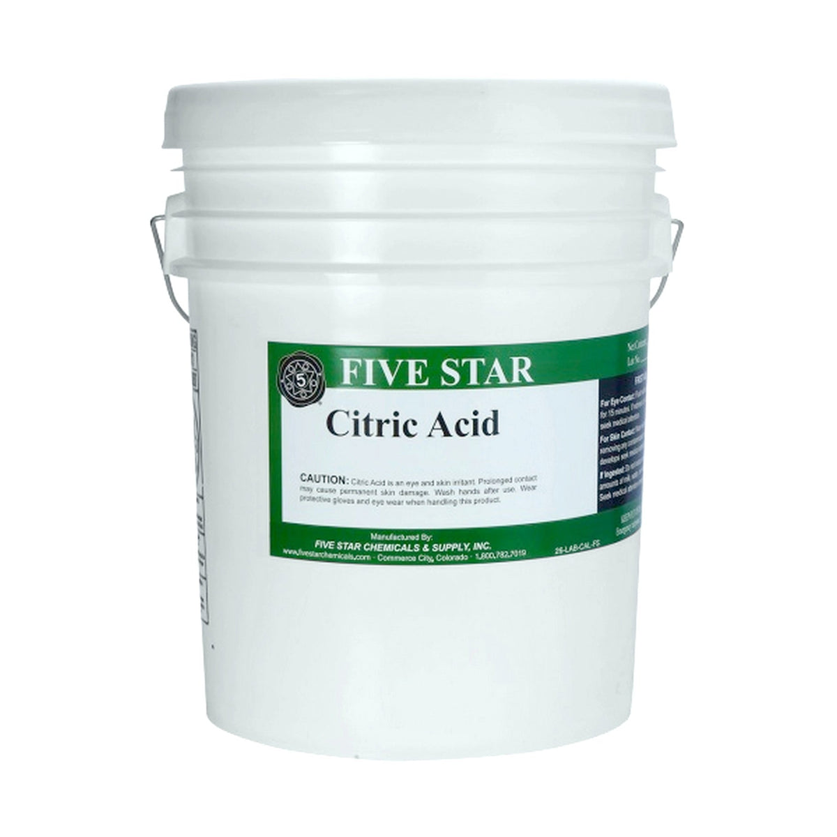 Five Star Citric Acid, 50 lb