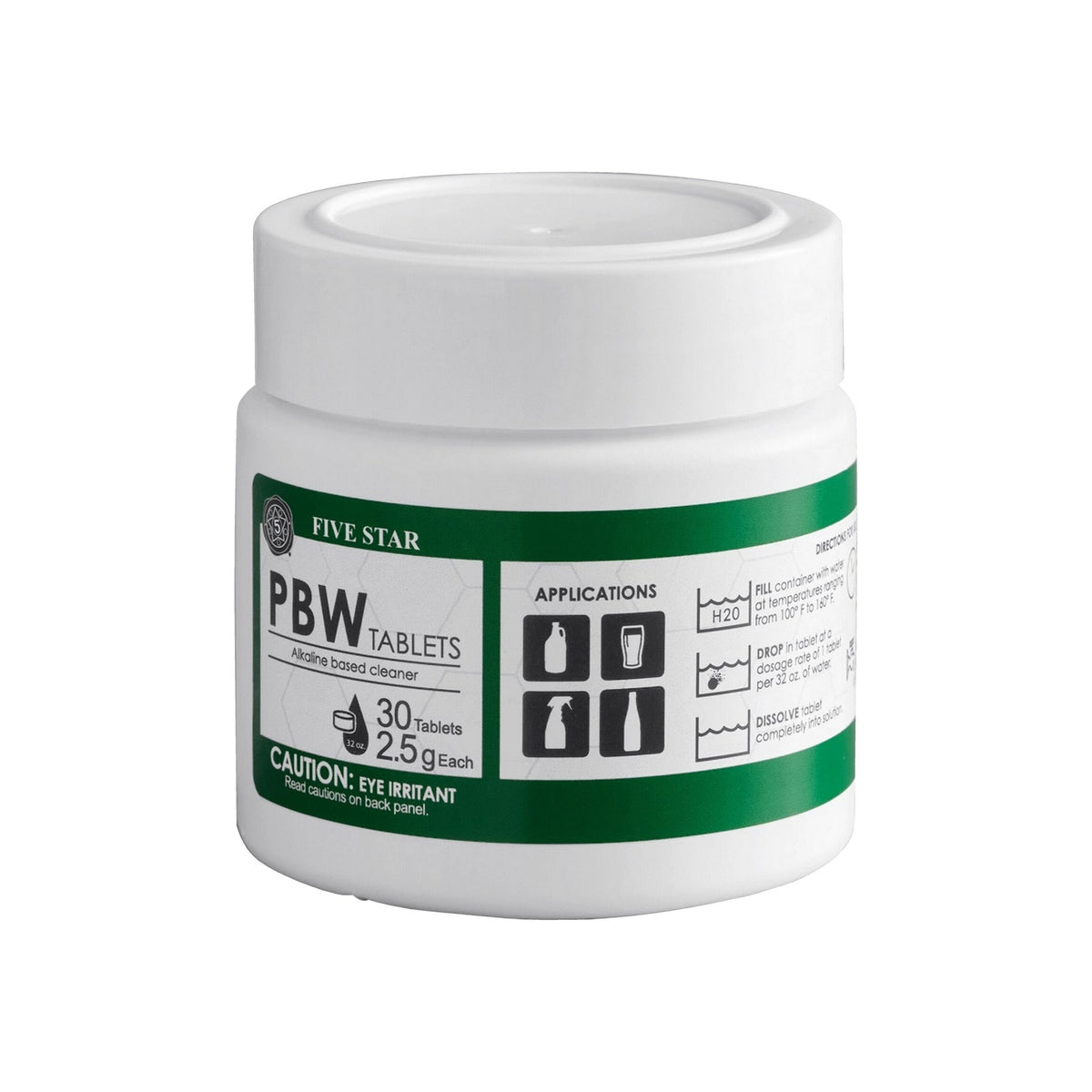 Five Star PBW Tablets, 30 x 2.5 g Tablets