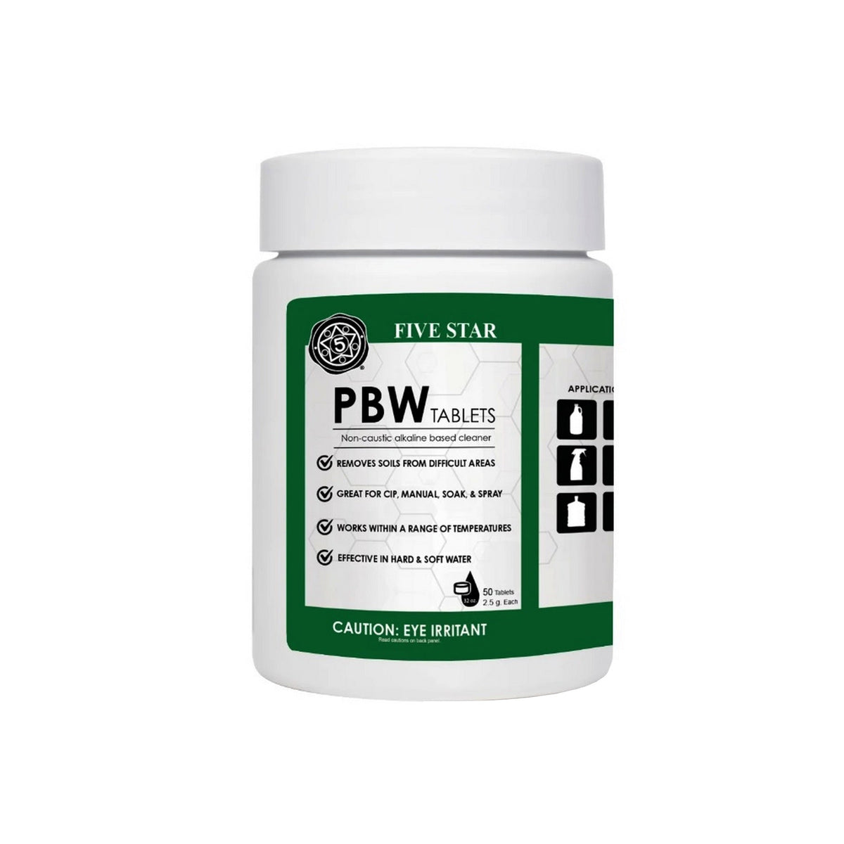 Five Star PBW Tablets, 50 x 2.5 g Tablets