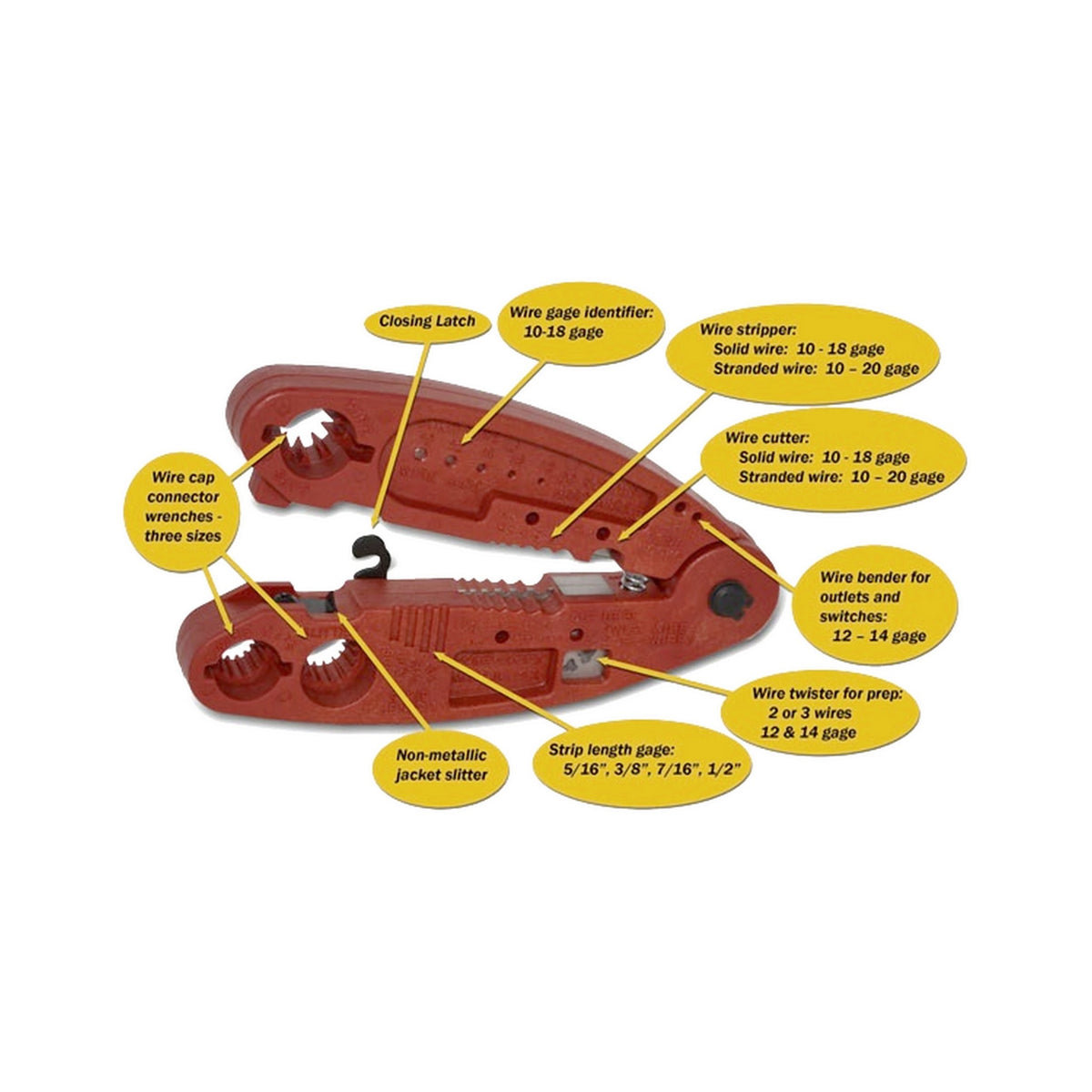 Oetiker Multi-tool For Electricians (For Soft Copper)