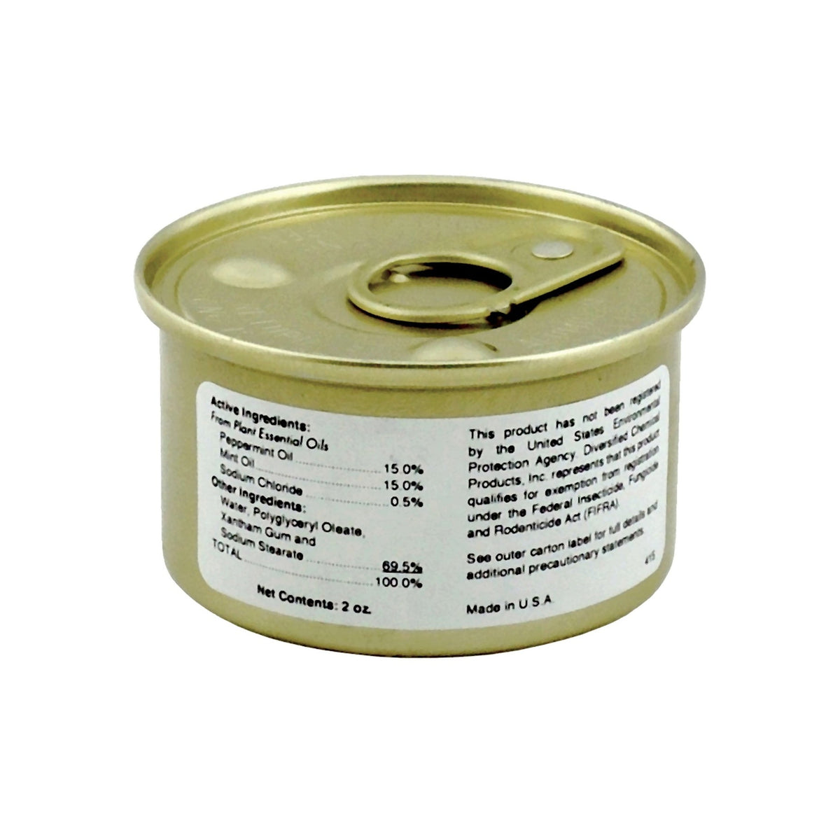 Insect Away Gel, Natural Insecticide, 2 oz Can