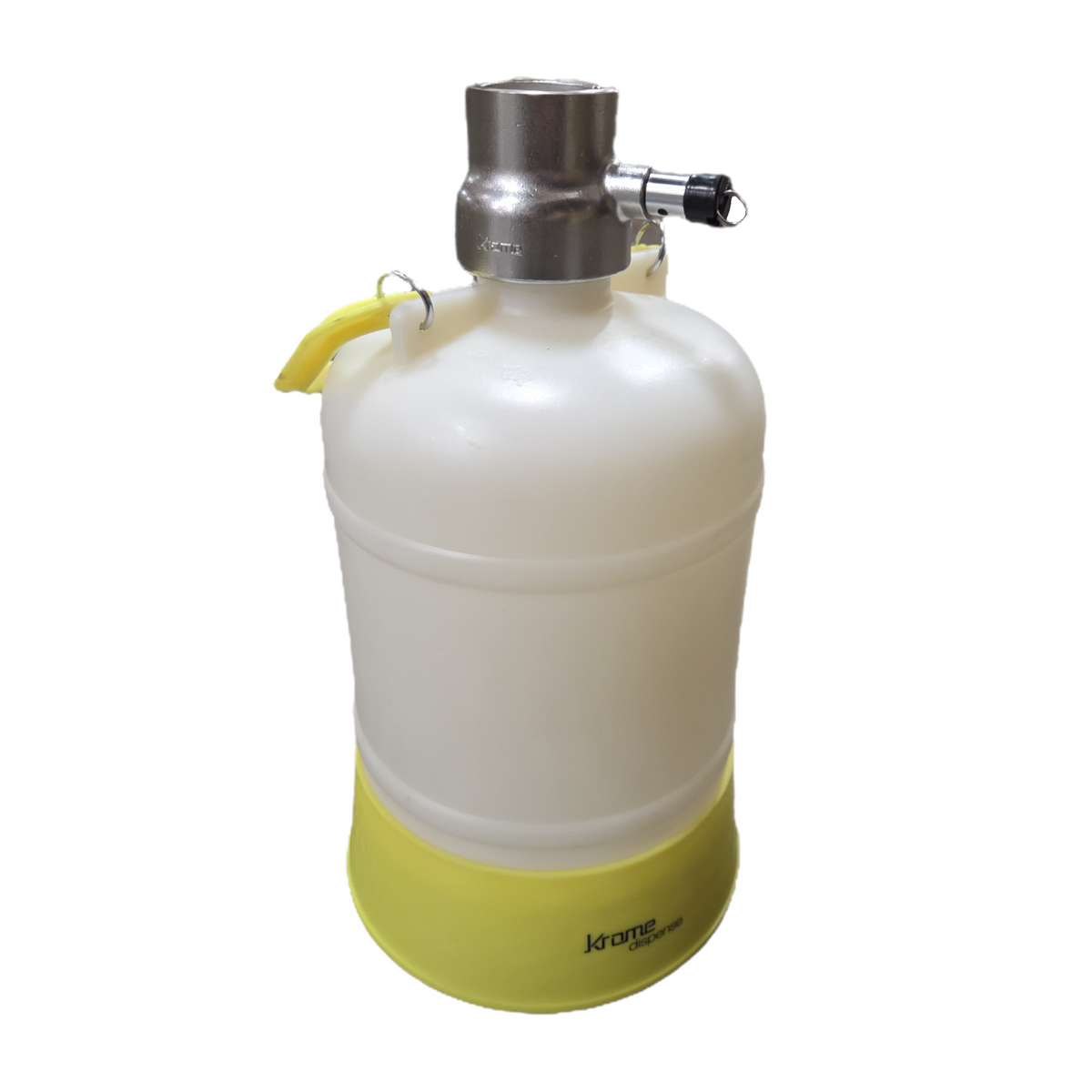 Krome Dispense 1.8 Gallon Beer lIne Cleaning Bottle for D Type Couplers