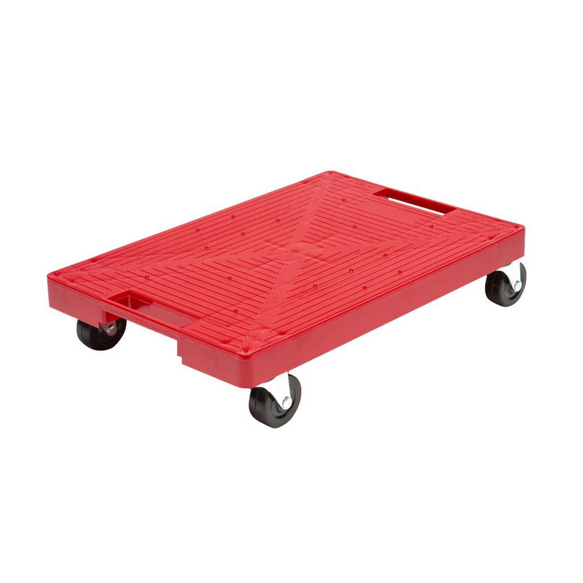 Devault Case Dolly, 4" H x 11" W x 16" L, Red